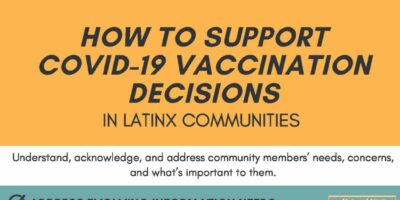How To Support Covid 19 Vaccination Decisions In Latin X Communities