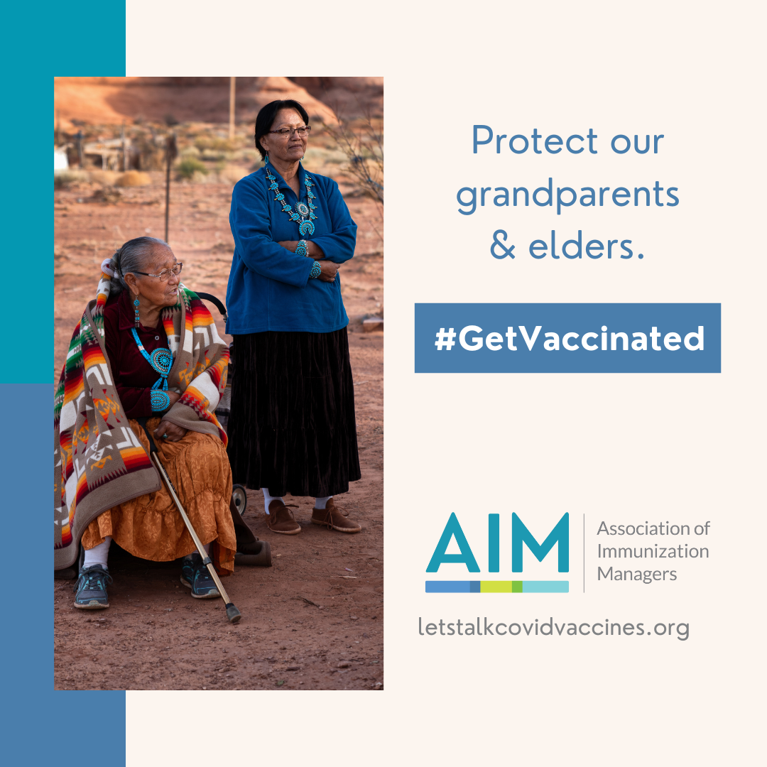 Protect our grandparents and elders. #GetVaccinated letstalkcovidvaccines.org