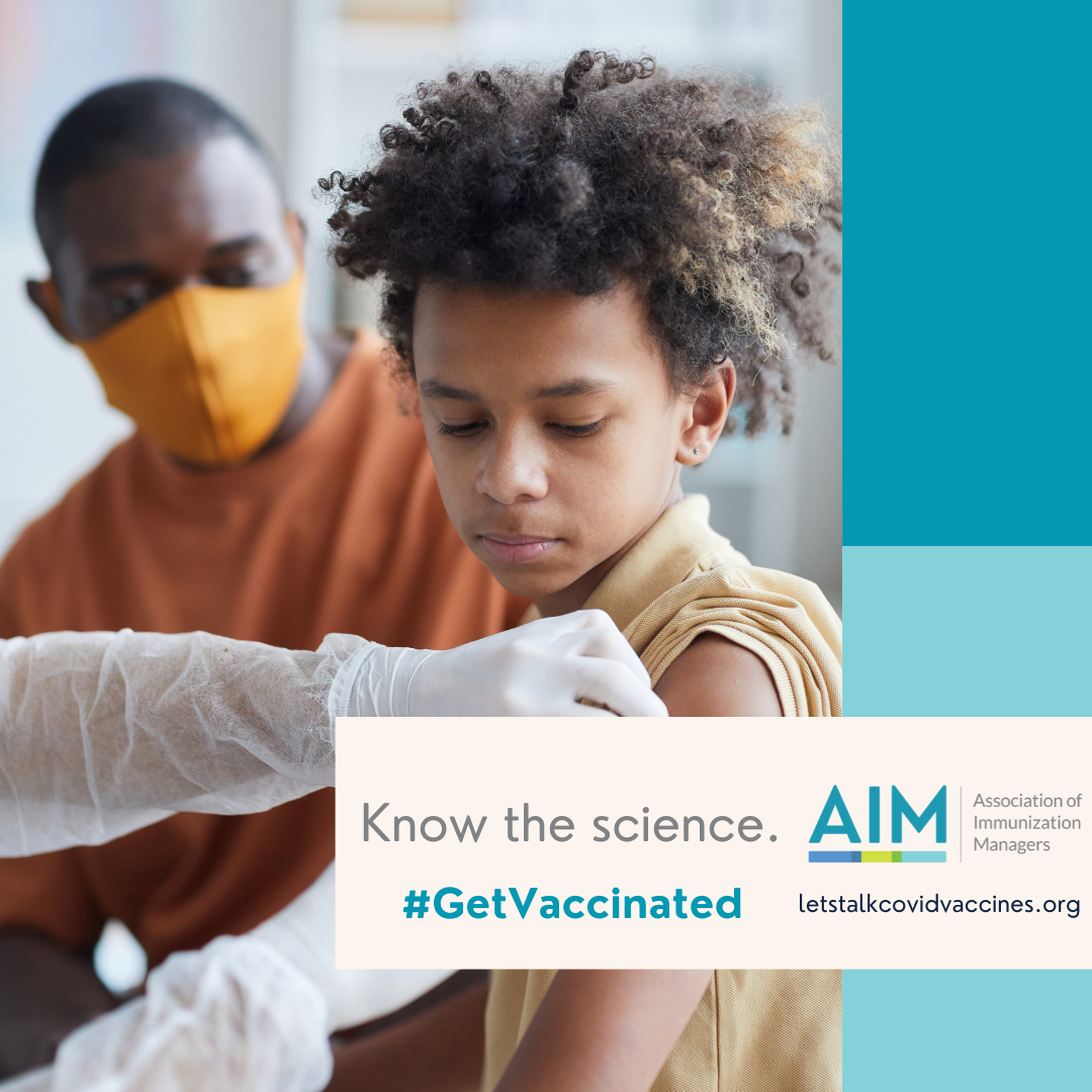 Know the Science #GetVaccinated letstalkcovidvaccines.org