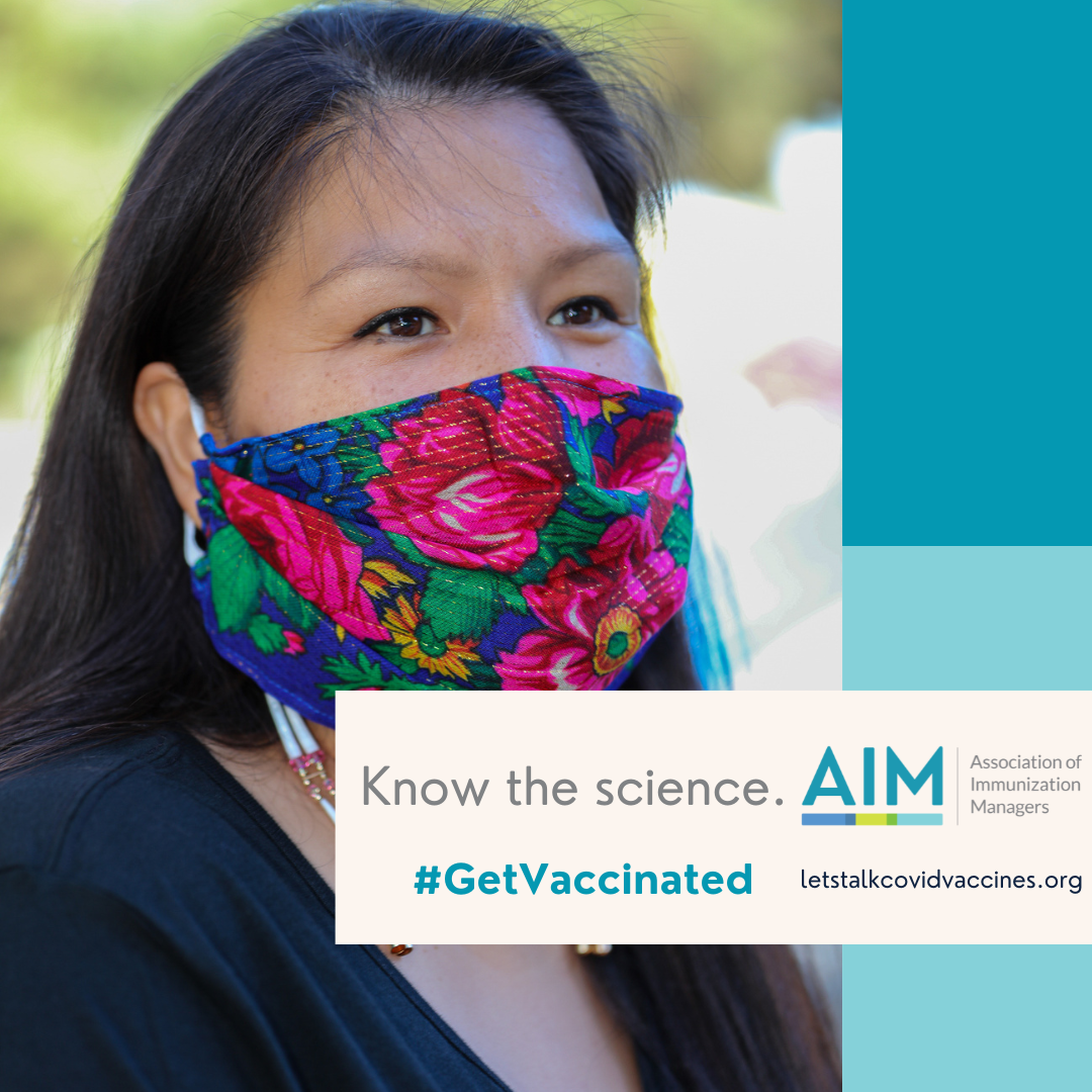 Know the Science #GetVaccinated letstalkcovidvaccines.org