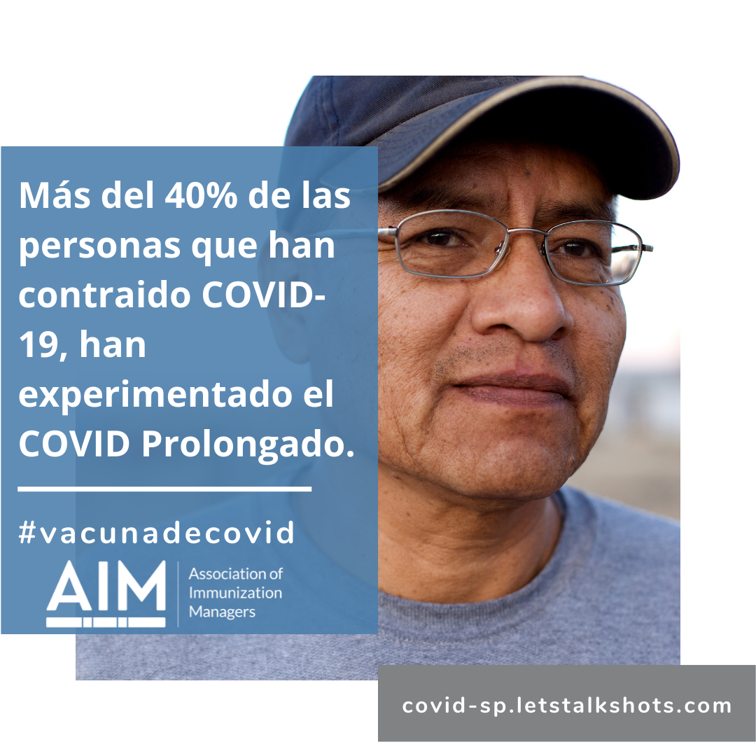 #VacunaDeCovid Mas del 40% de las persona que han contraindo COVID-19, han experimentado el COVID prolongado.