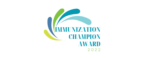 2022 Immunization Champion Logo