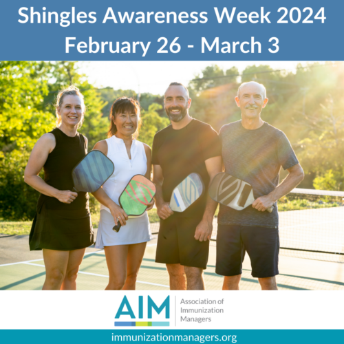 Updated Shingles Awareness Week - Sample Message 3 AIM Logo